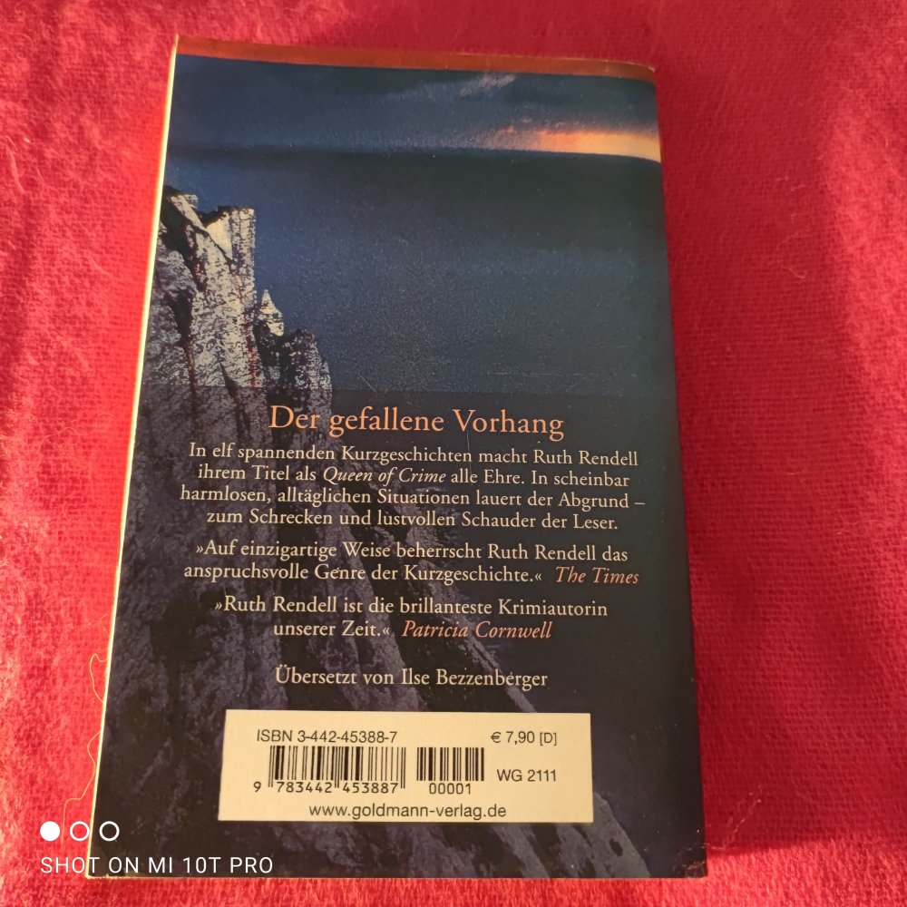 Der gefallene Vorhang - Ruth Rendell