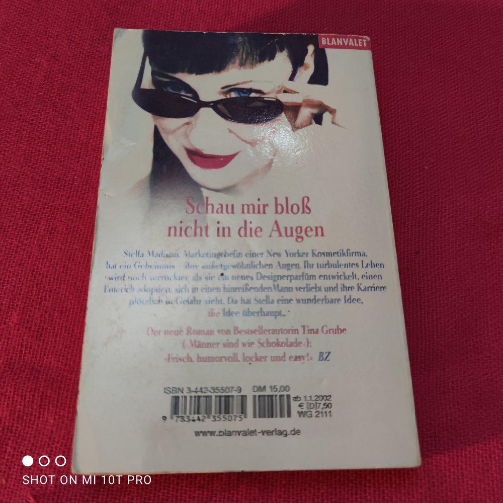 Schaut mir bloß nicht in die Augen - Tina Grube