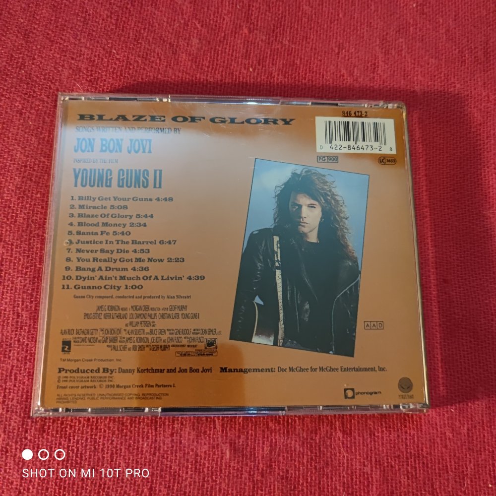 Jon Bon Jovi - Blaze of Glory / Young Guns II