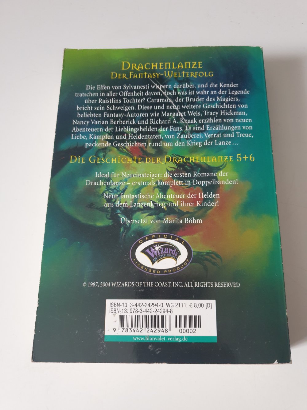 Die Geschichte  der Drachenlanze 5 + 6 - Margaret Weis / Tracy Hickman
