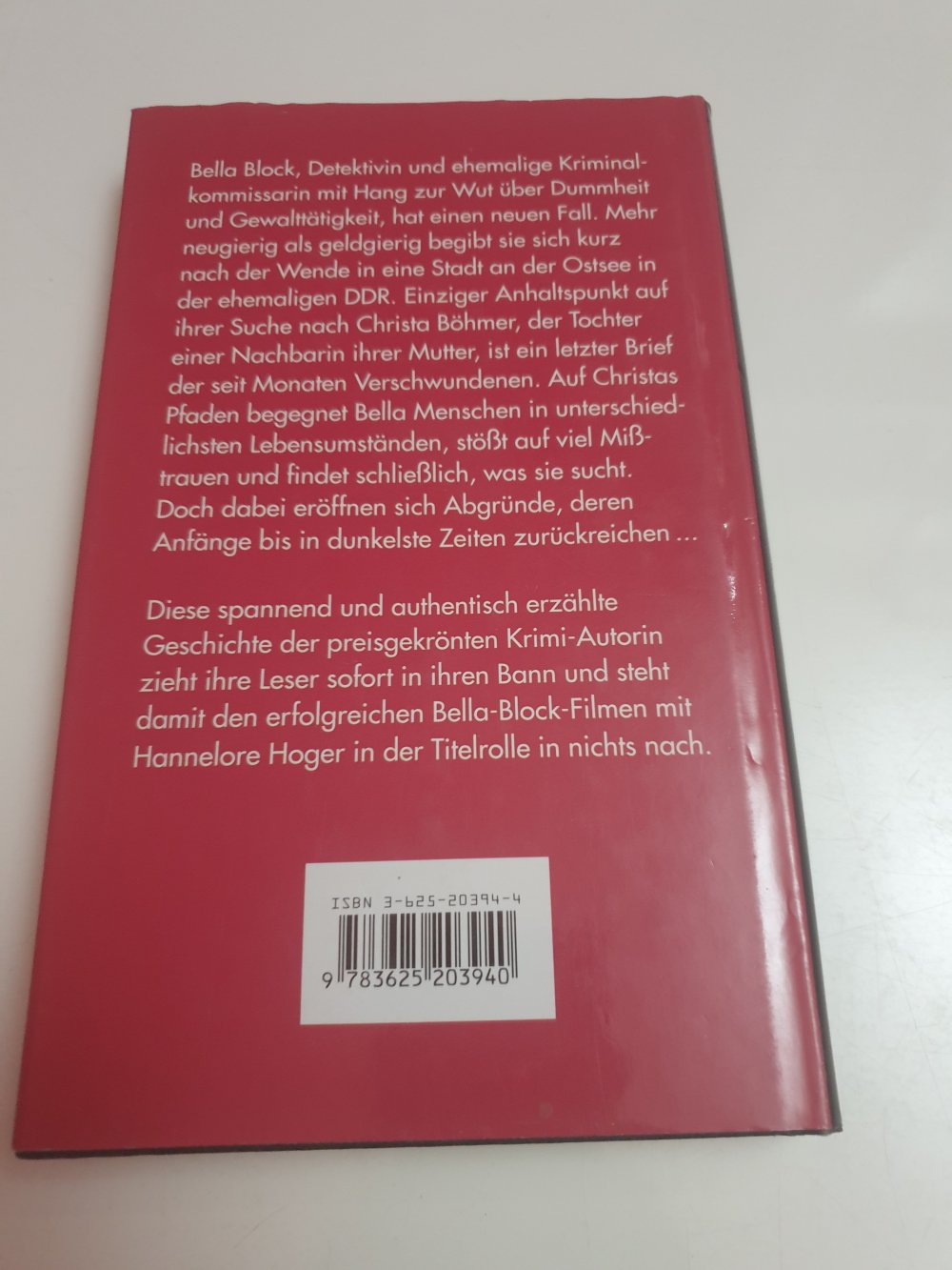 Bella Block - Ein Fall mit Liebe - Doris Gercke