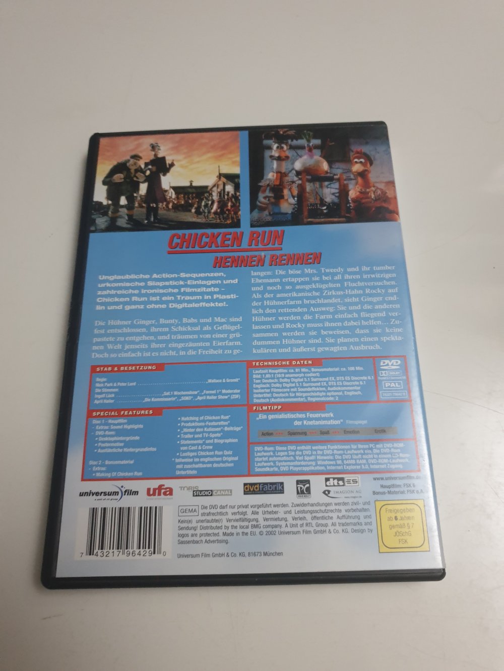 Chicken Run - Hennen rennen