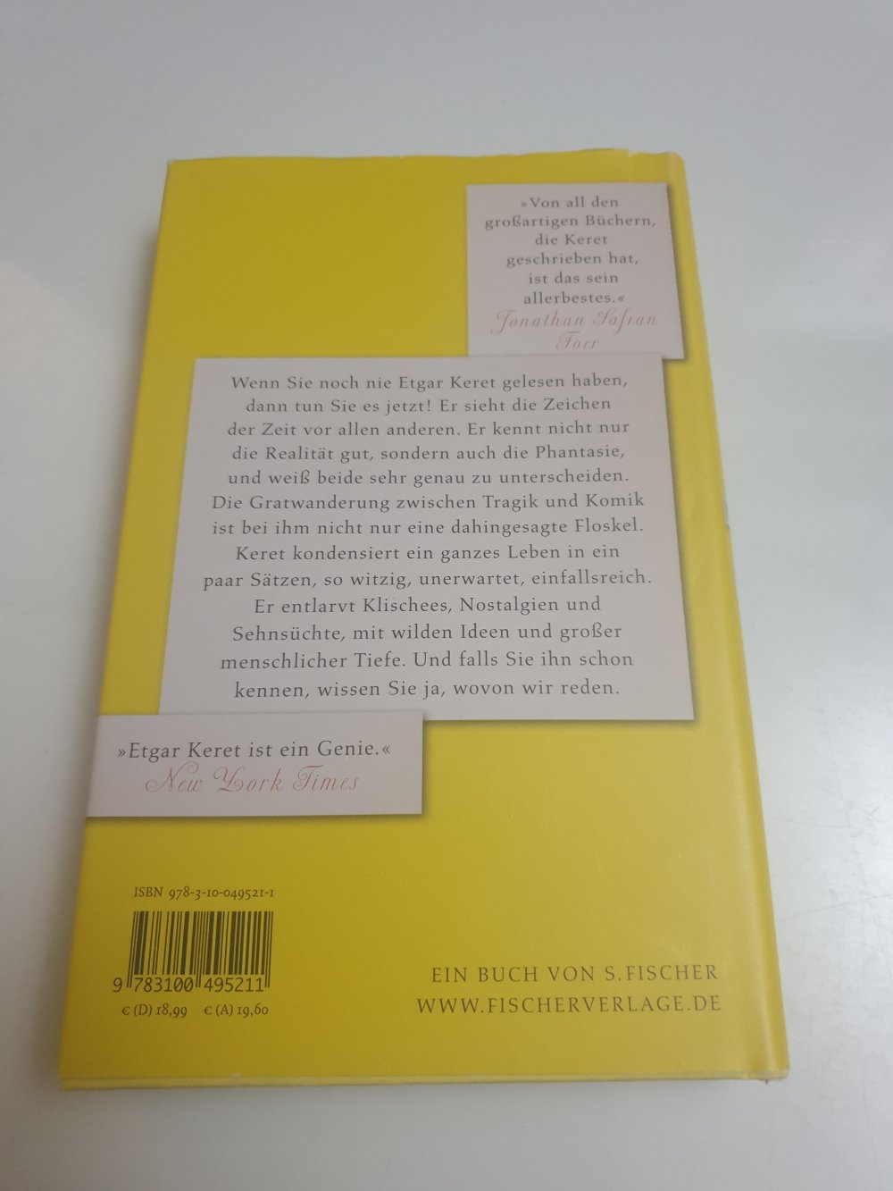 Plötzlich klopft es an der Tür - Etgar Keret