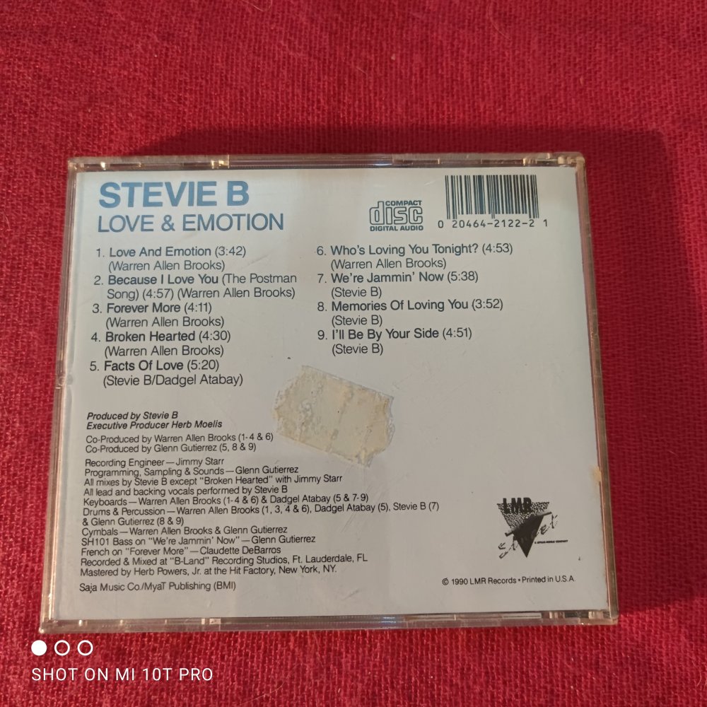 Stevie B. - Love & Emotion