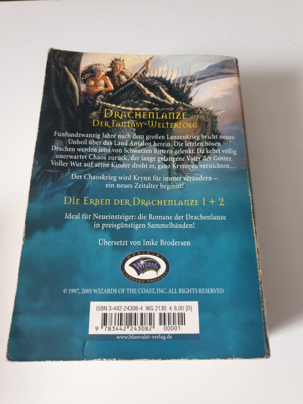 Die Erben  der Drachenlanze  1 + 2 - Margaret Weis / Tracy Hickman 