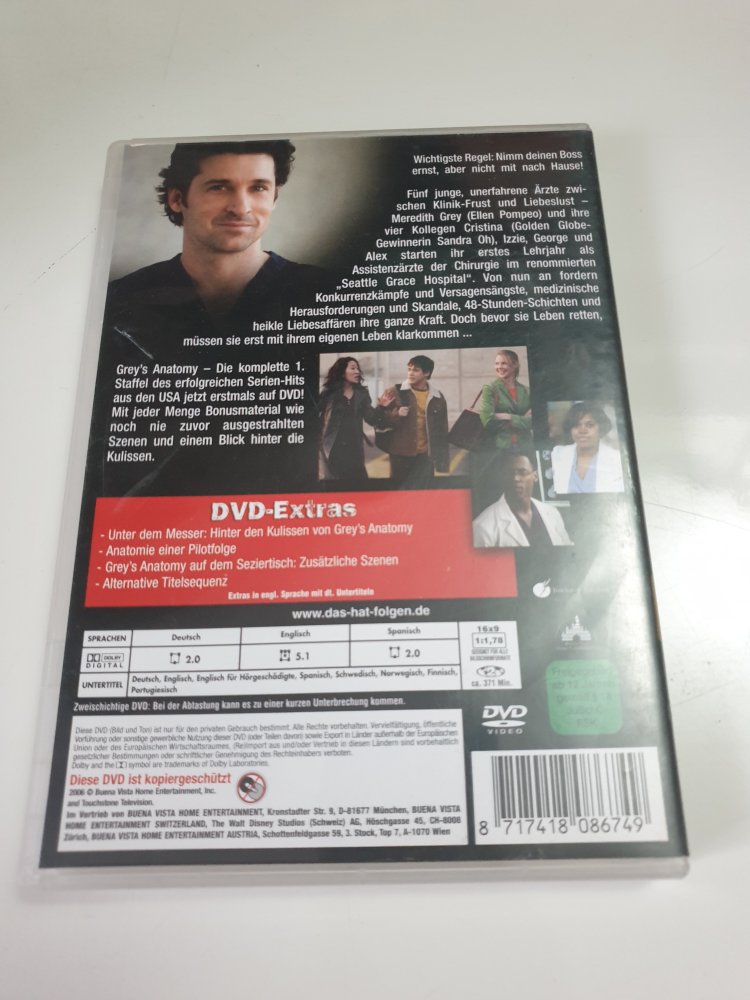 Grey's Anatomy Staffel 1