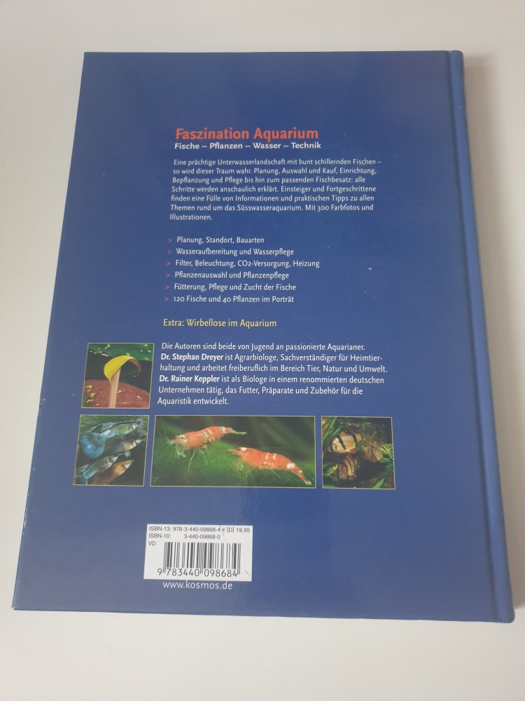 Das neue Kosmos Buch der Aquaristik - Dreyer / Keppler