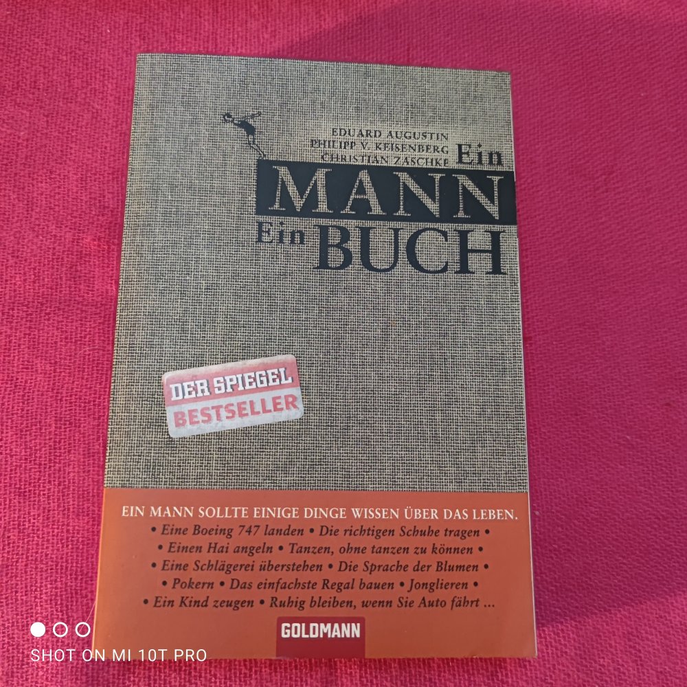 Ein Mann ein Buch