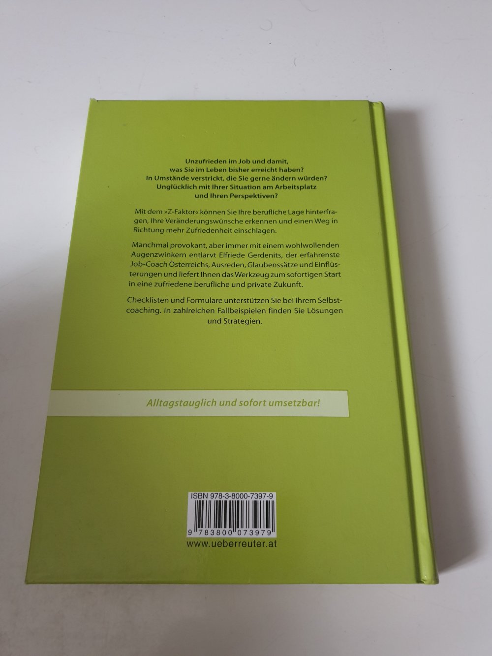 Der Z-Faktor  - Elfriede Gerdenits