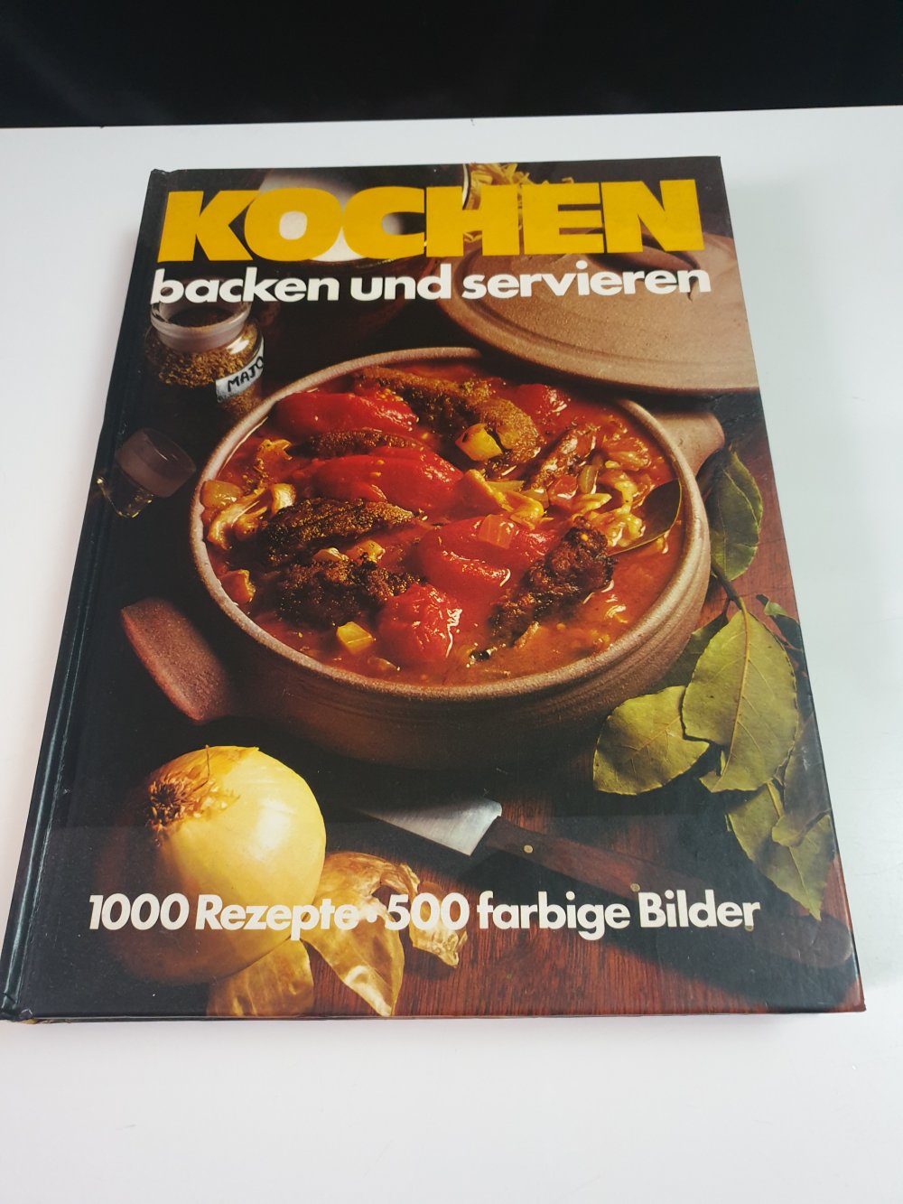 Kochen backen und servieren