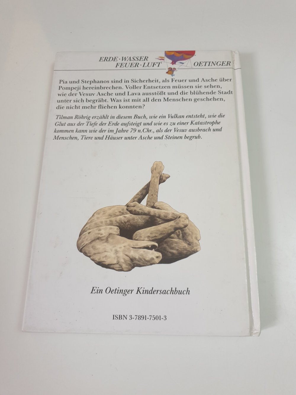 Tilman Röhrig erzählt vom Ausbruch des Vesuvs