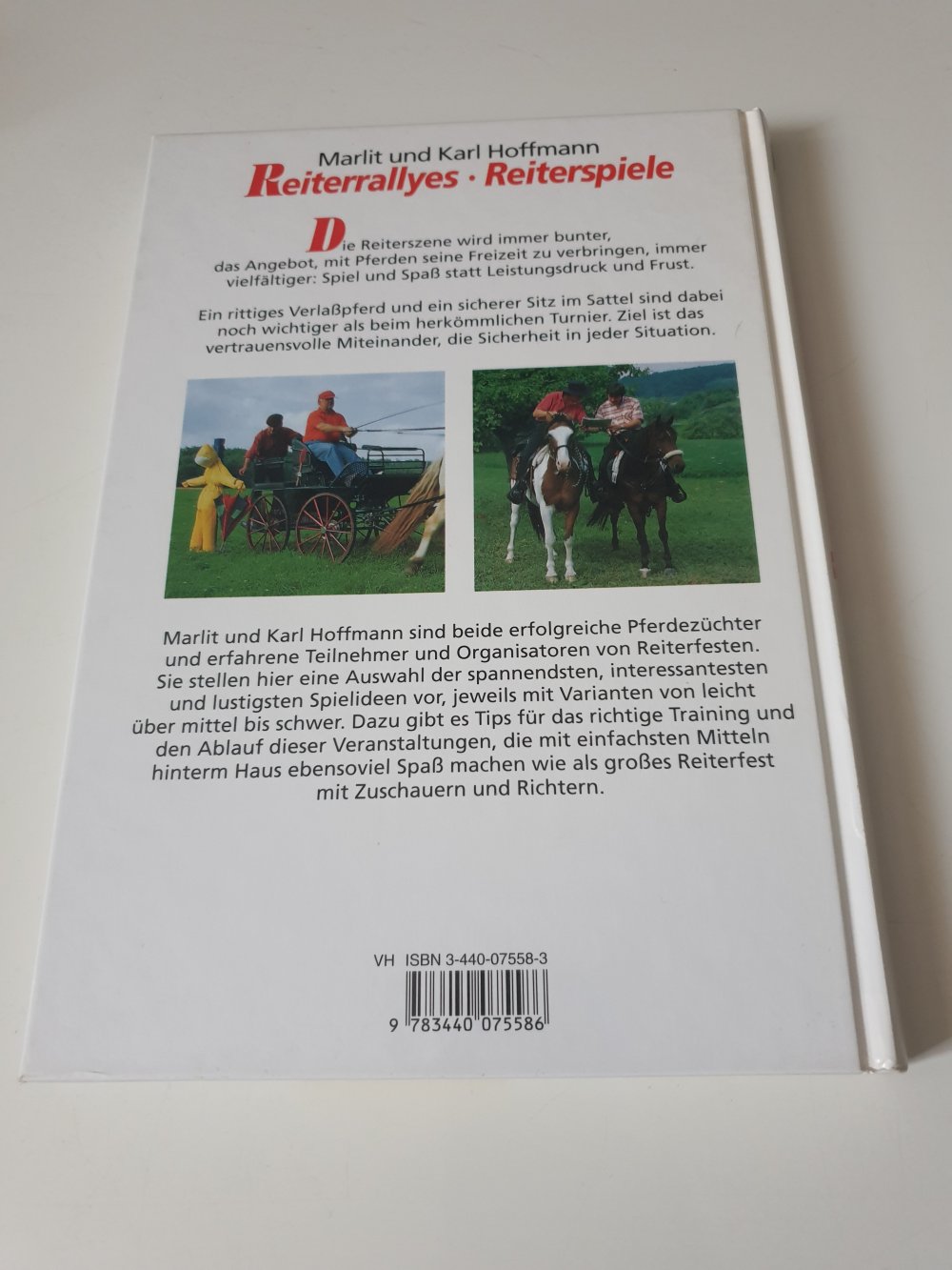 Reiterrallyes / Reiterspiele - Marlit  & Karl Hoffmann