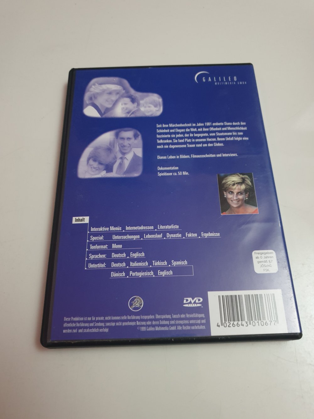 Prinzessin Diana - Die Rose Englands