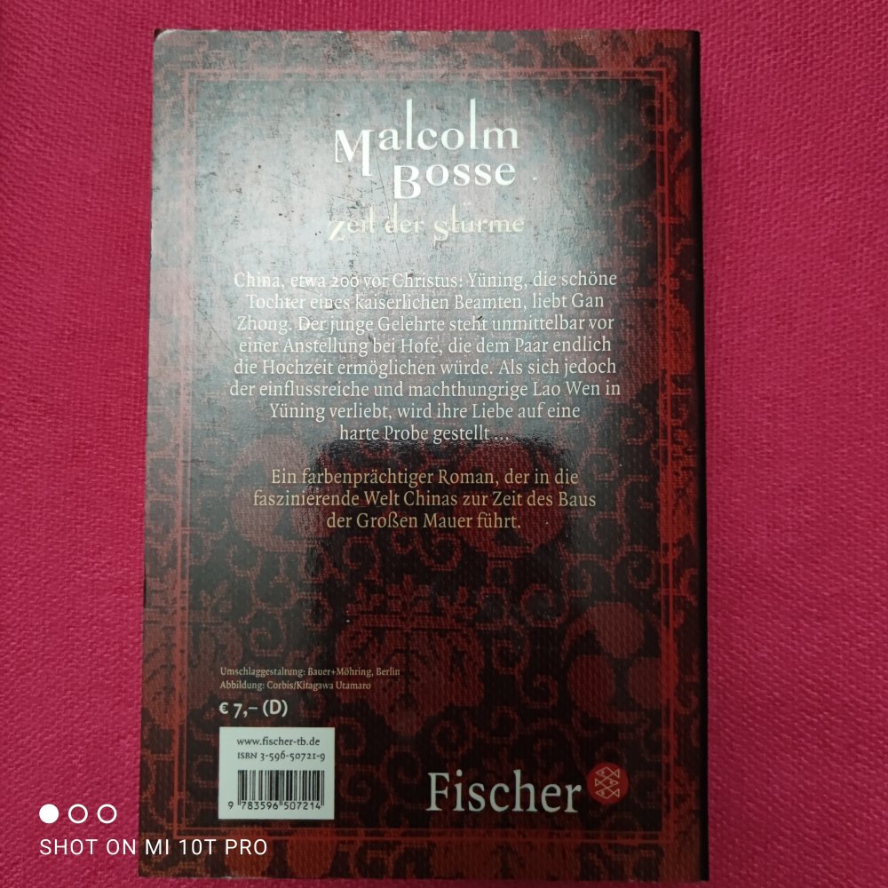 Zeit der Stürme - Malcolm Bosse