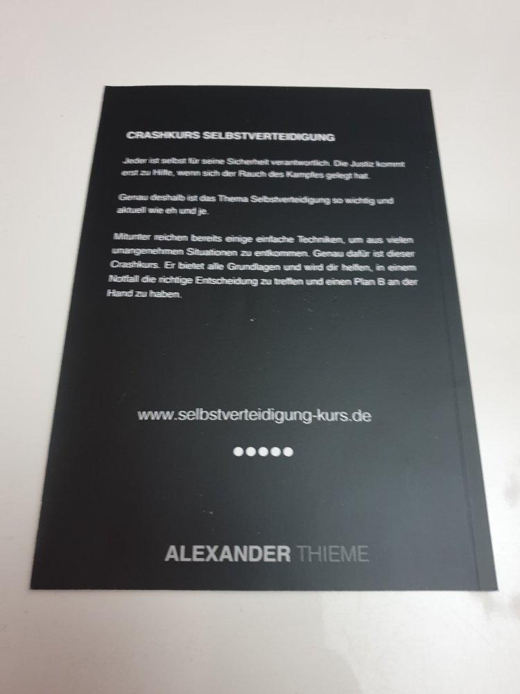 Crashkurs Selbstverteidigung