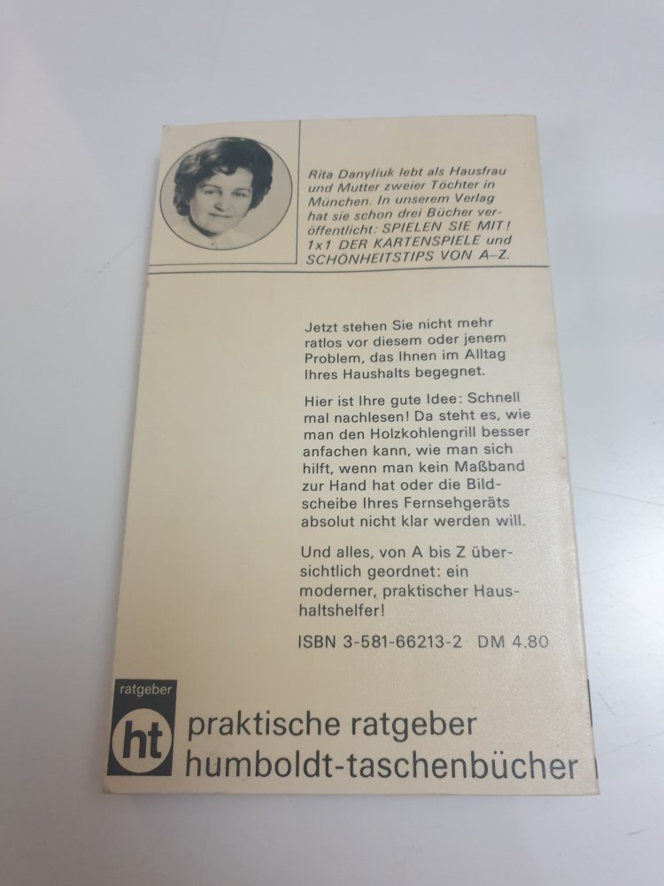 Haushaltstips - vielbewährt