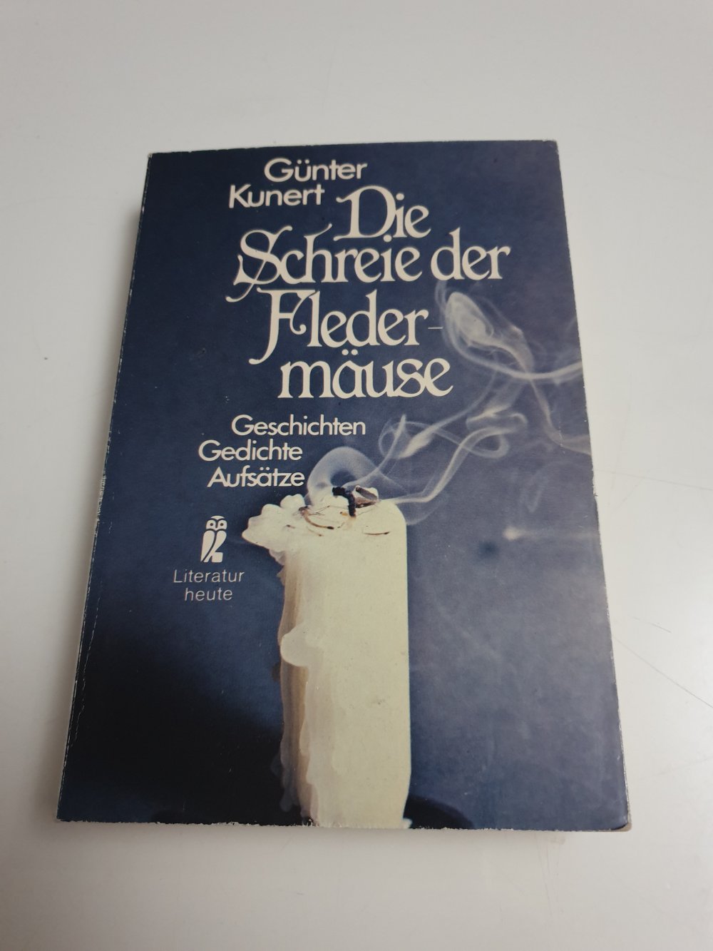 Die Schreie  der Fledermäuse - Günter Kunert