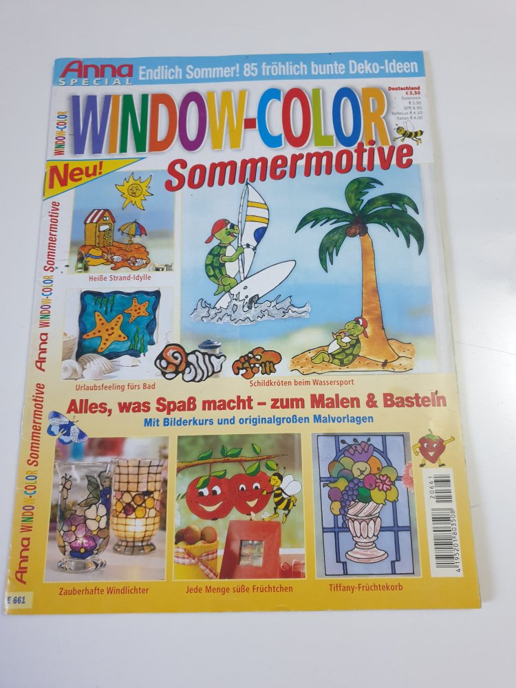 Window Color Sommermotive
