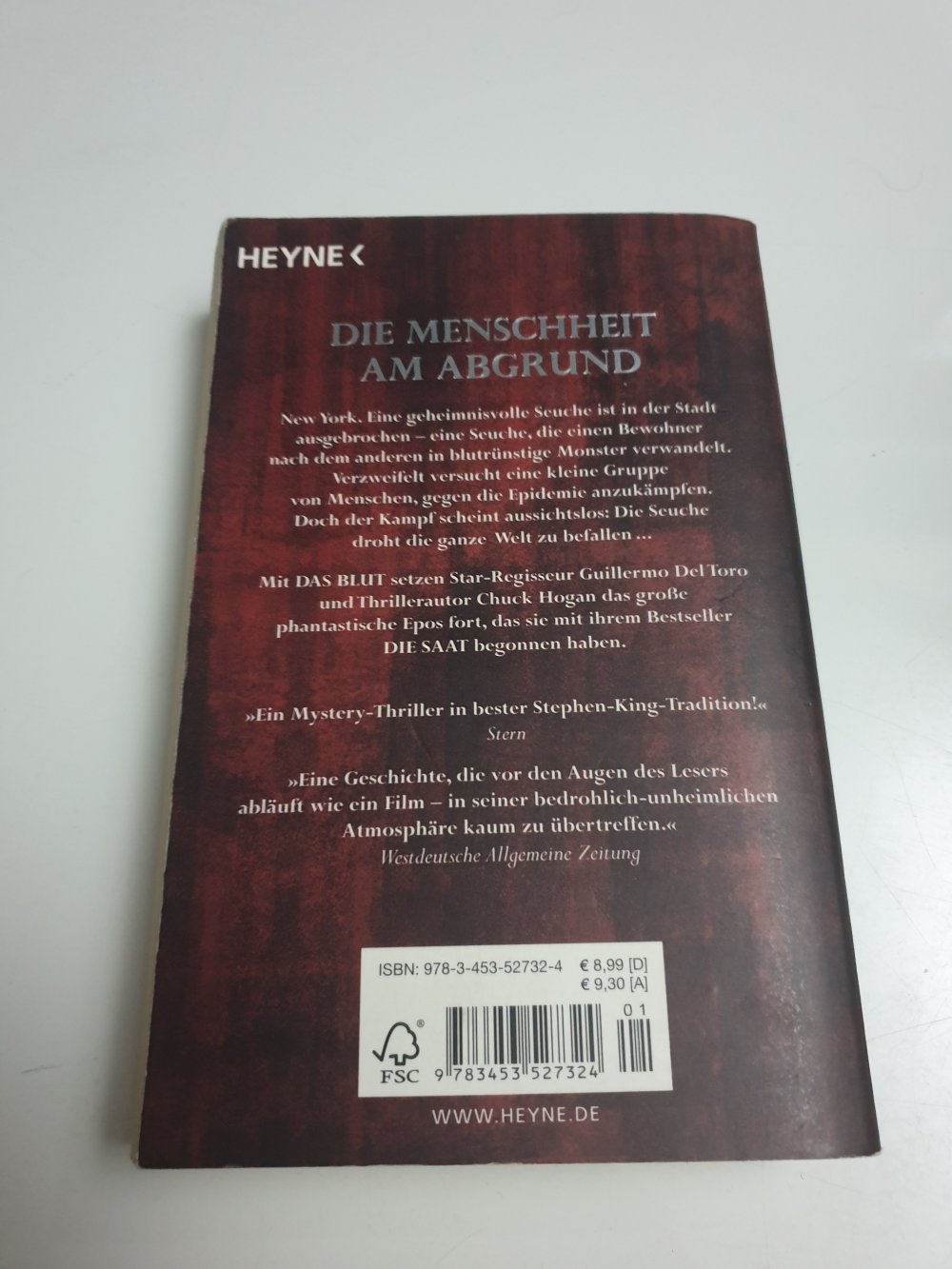 Das Blut - Guillermo del Toro / Chuck Hogan