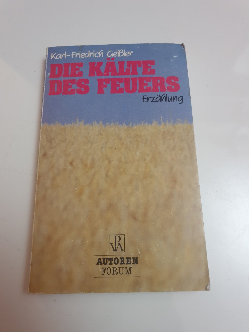 Die Kälte des Feuers - Karl Friedrich Geißler