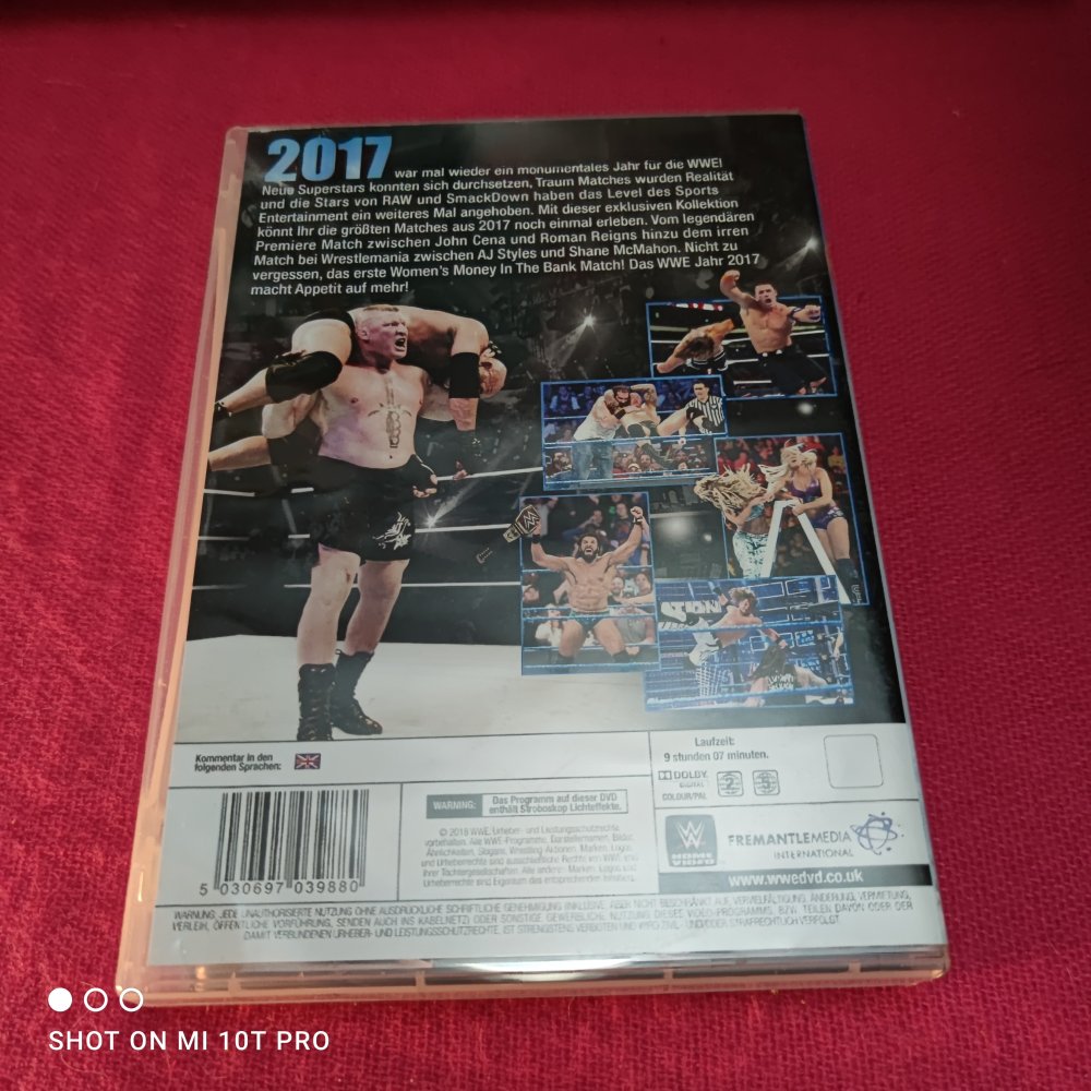 Pay Per View Best Matches 2017