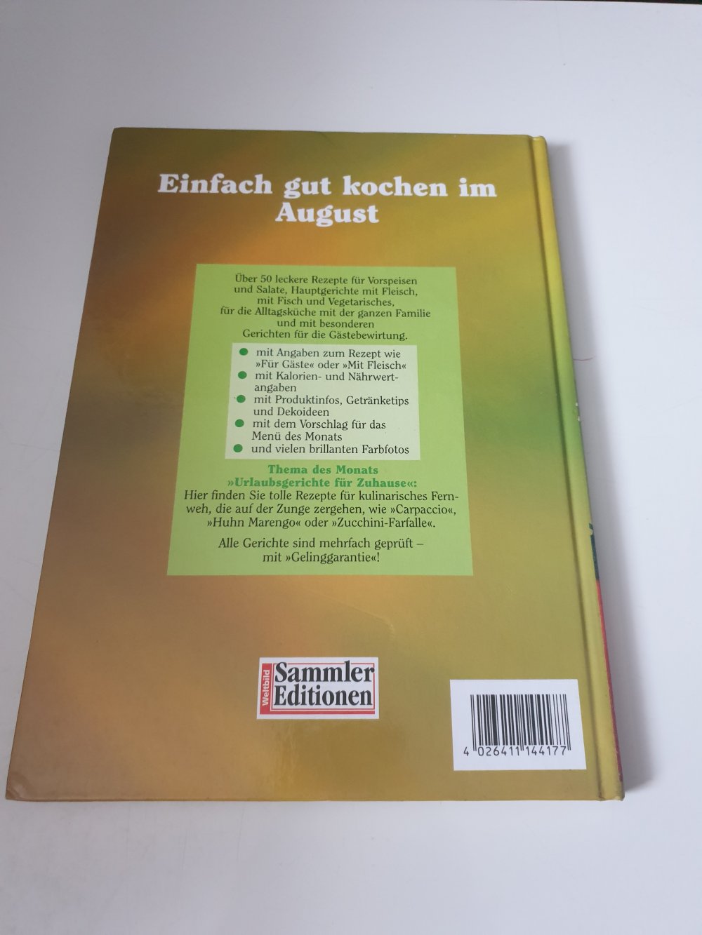 Einfach gut kochen im August