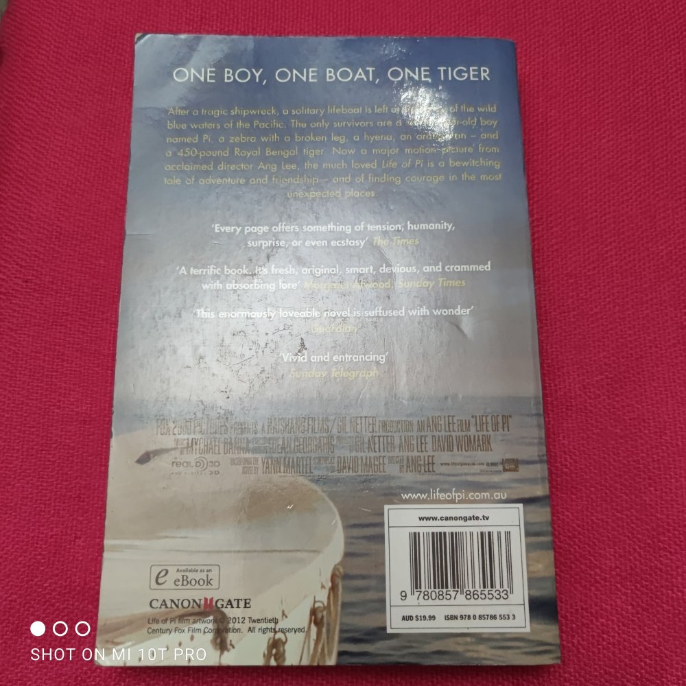 Life of PI - Yann Martel