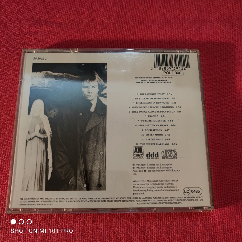 Sting - Nothing like the sun