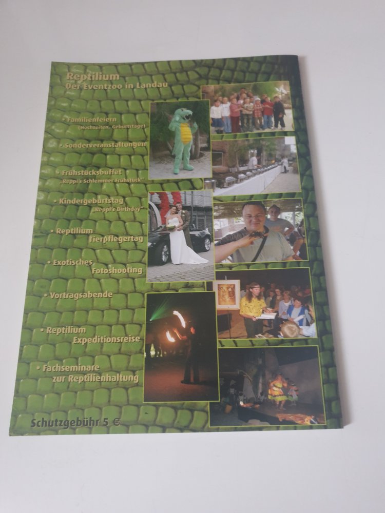 Zooführer Terrarien und Wüstenzoo Landau