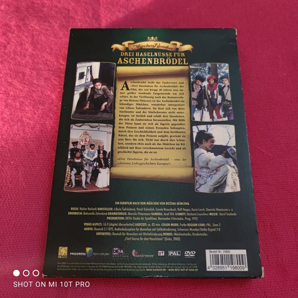 Drei Hasenüsse für Aschenbrödel