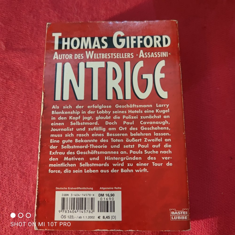 Intrige - Thomas Giffoord