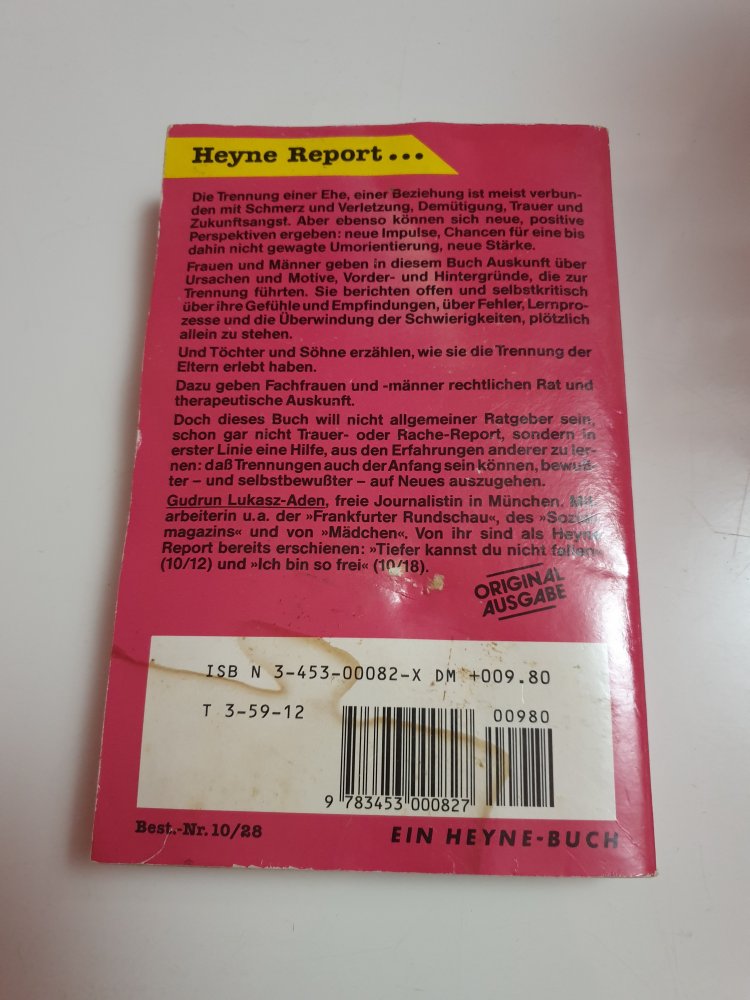 Trennungen - Gudrun Kukasz-Aden