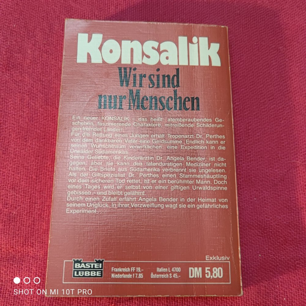 Wir sind nur Menschen - Konsalik