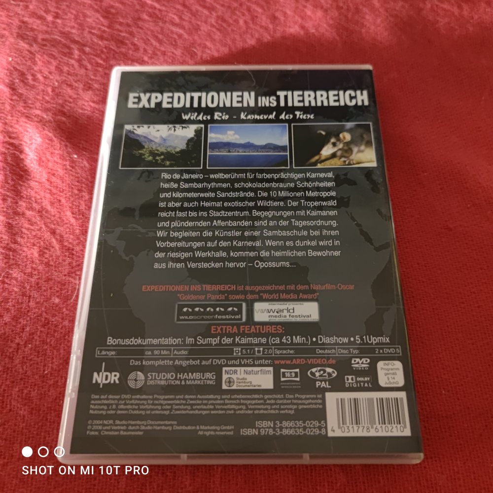 Expeditionen ins Tierreich - Wildes Rio  - Karneval der Tiere / Im Sumpf der Kaimane