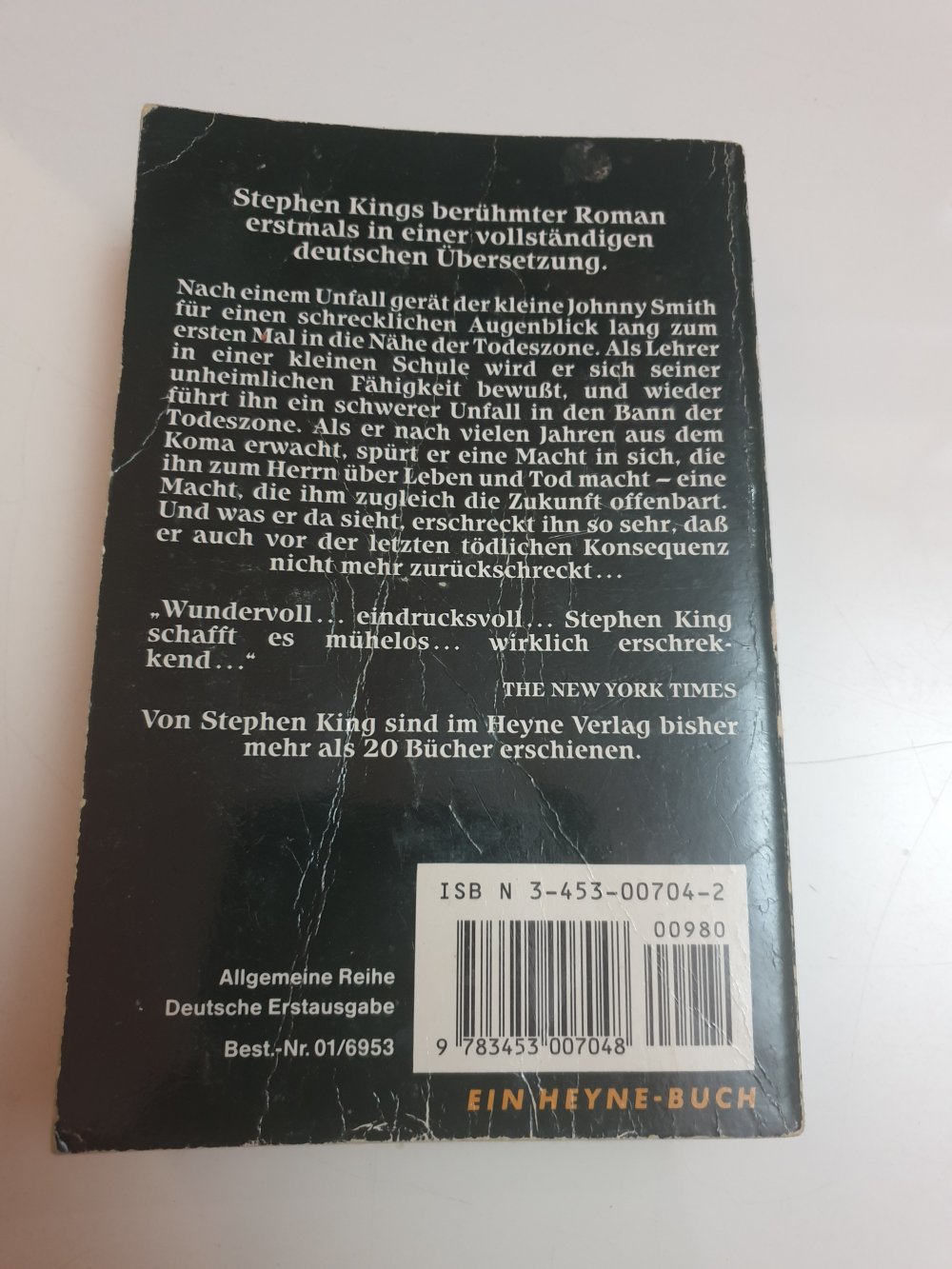 Dead Zone - Das Attentat - Stephen King