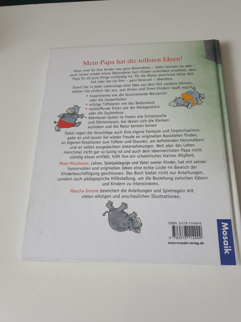 Papa lass uns ein Nilpferd fangen - Peter Moosbauer