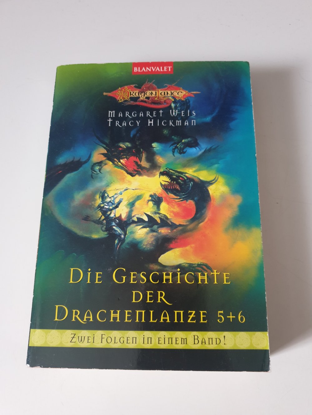 Die Geschichte  der Drachenlanze 5 + 6 - Margaret Weis / Tracy Hickman