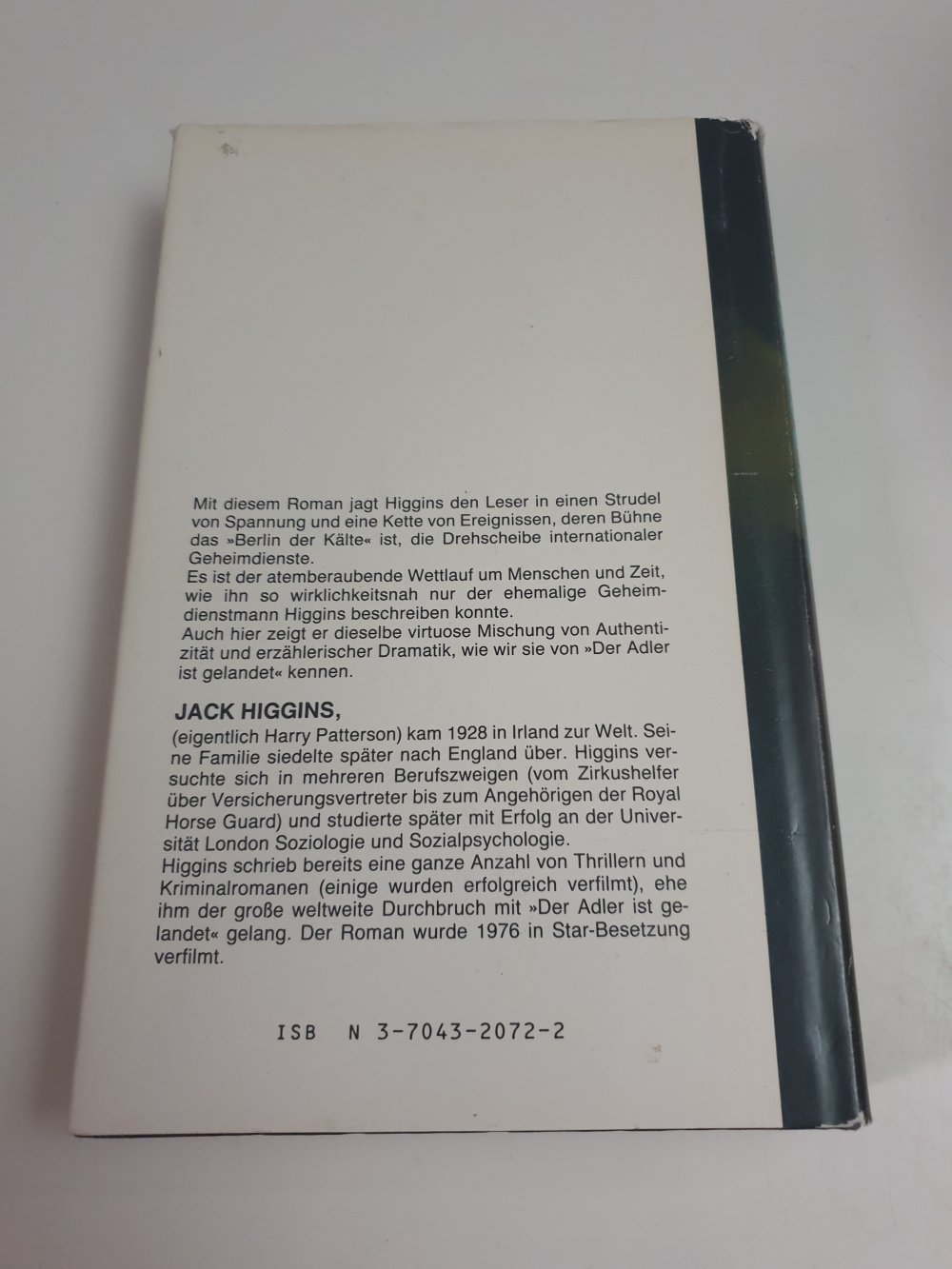 Der Schrei aus der Kälte - Jack Higgins