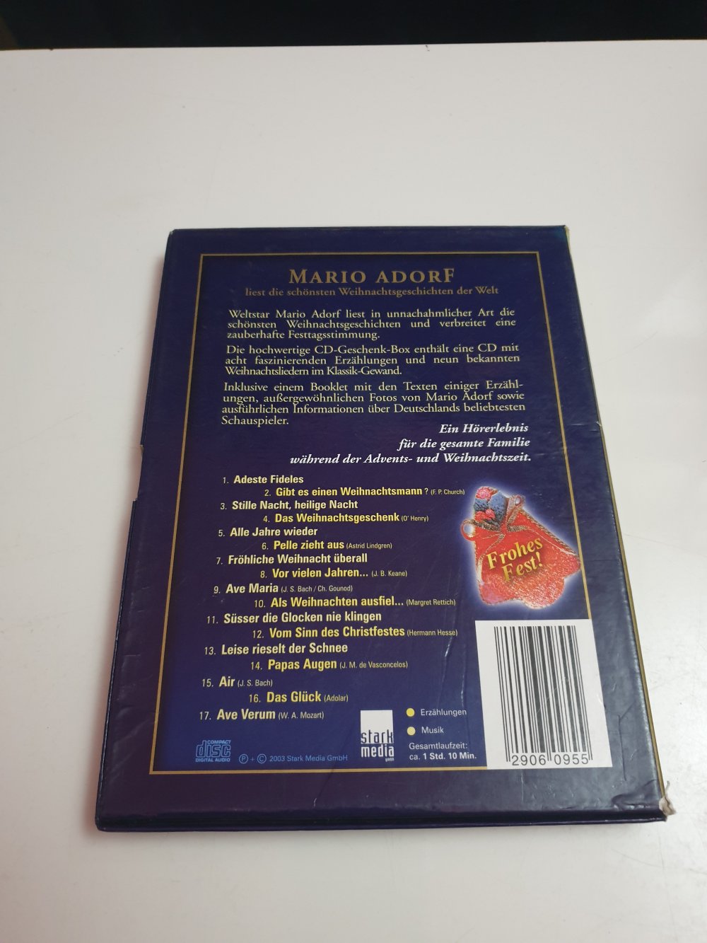 Mario Adorf liest Die schönsten Weihnachtsgeschichten der Welt