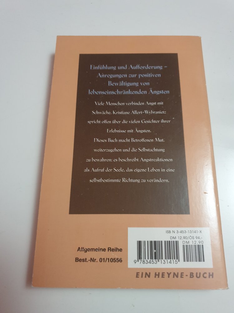 Angst ist nicht Schwäche - Kristiane Allert-Wybranietz