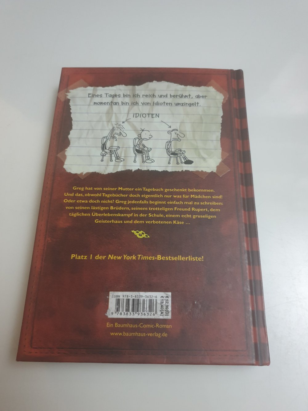 Gregs Tagebuch - Von Idioten umzingelt - Jeff Kinney