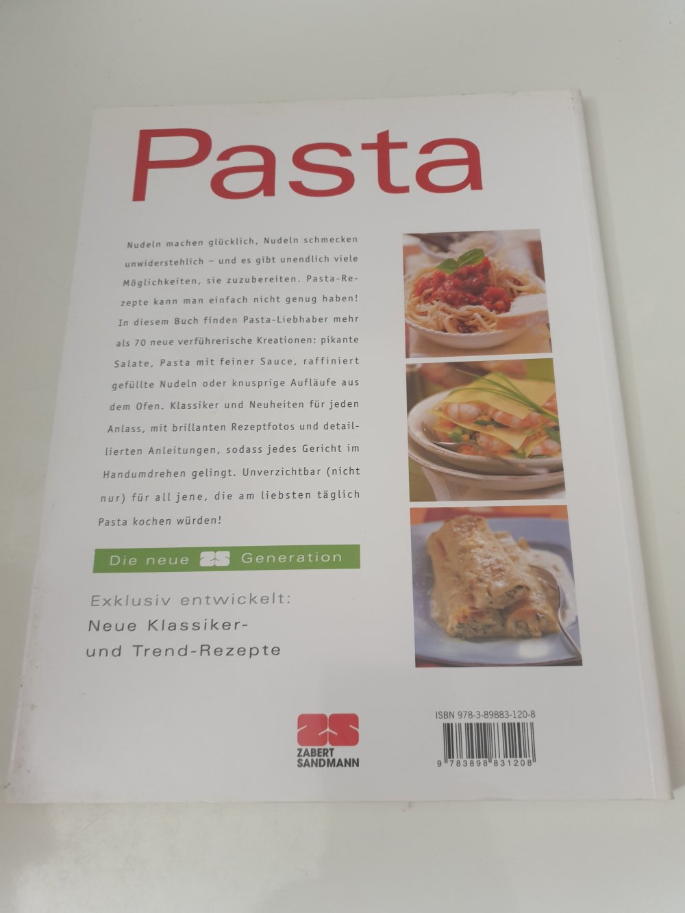 Pasta - Zabert Sandmann