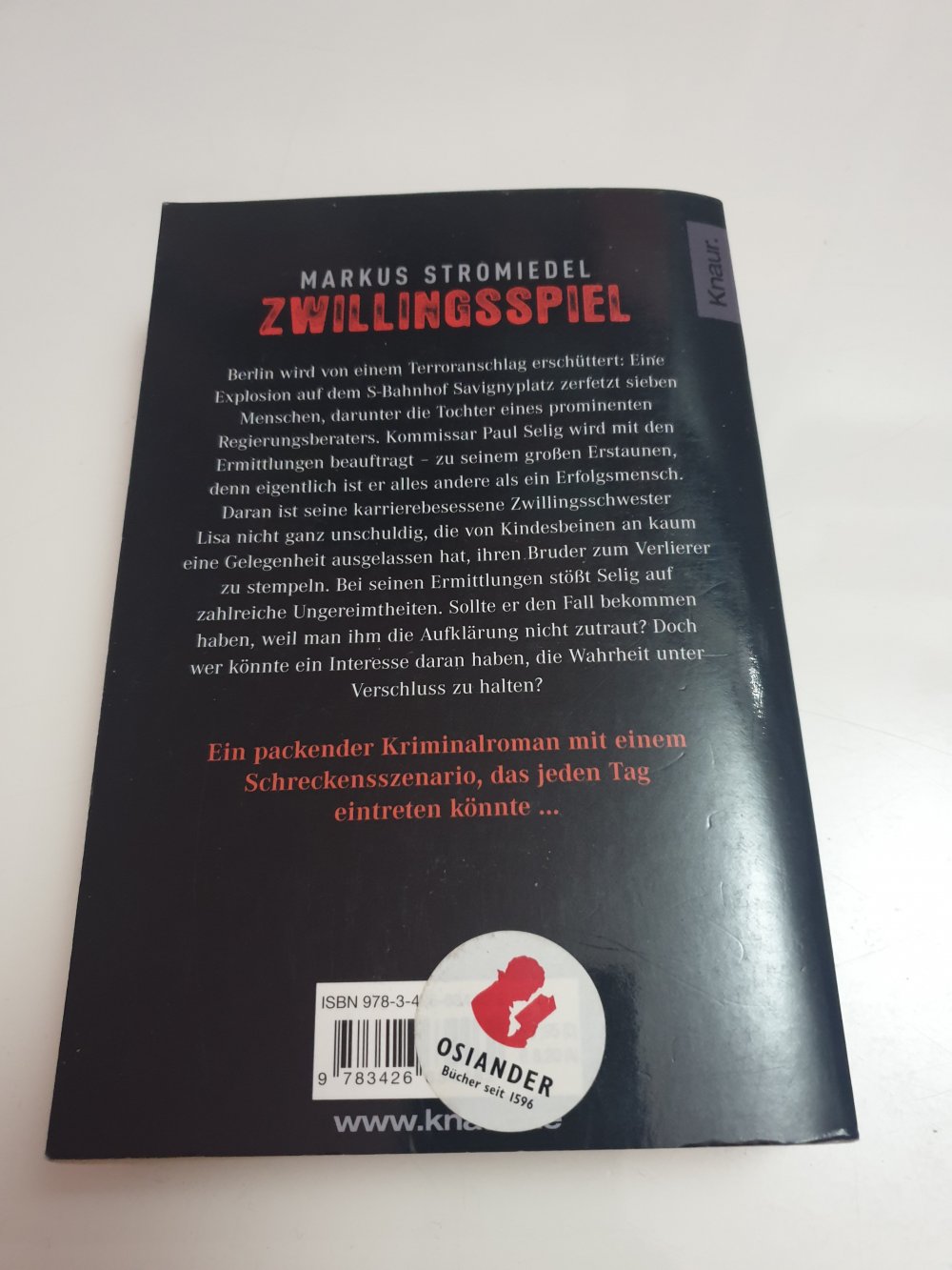 Zwillingsspiel - Markus Stromiedel