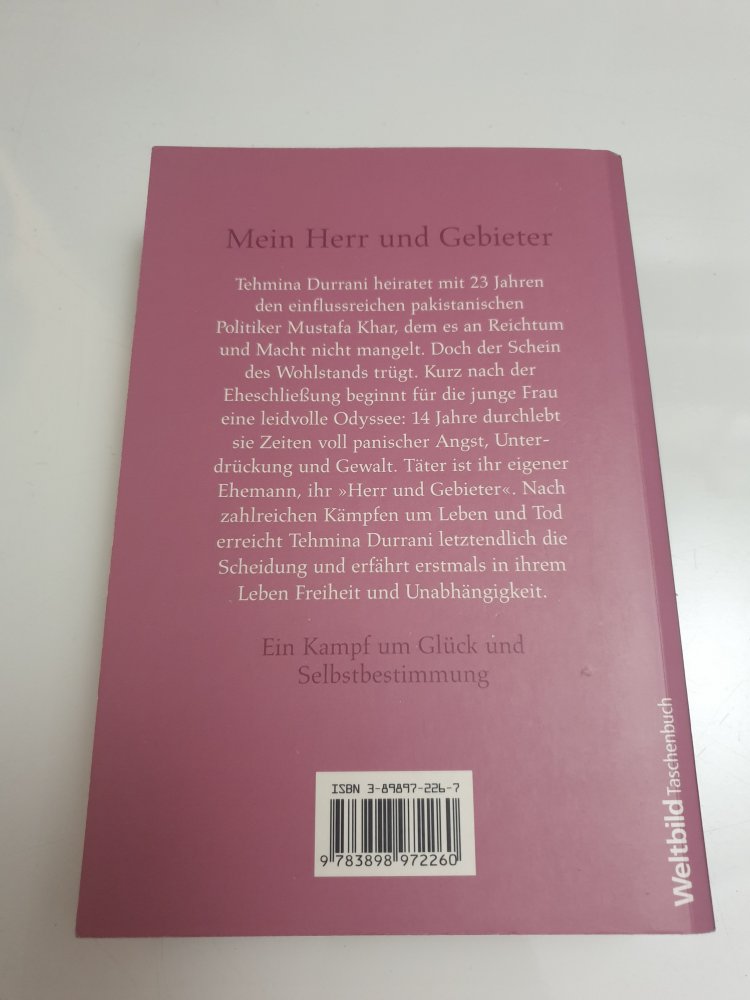 Mein Herr und Gebieter - Tehmina Durrani