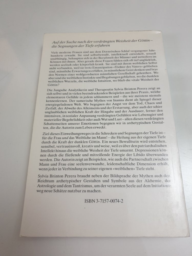 Der Weg zur Göttin der Tiefe - Sylvia Brinton Perera