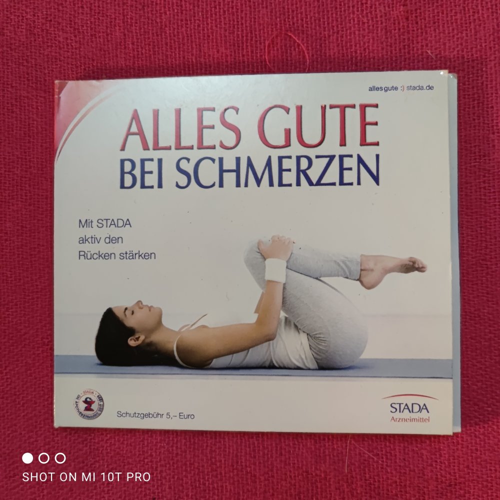 Alles Gute bei Schmerzen