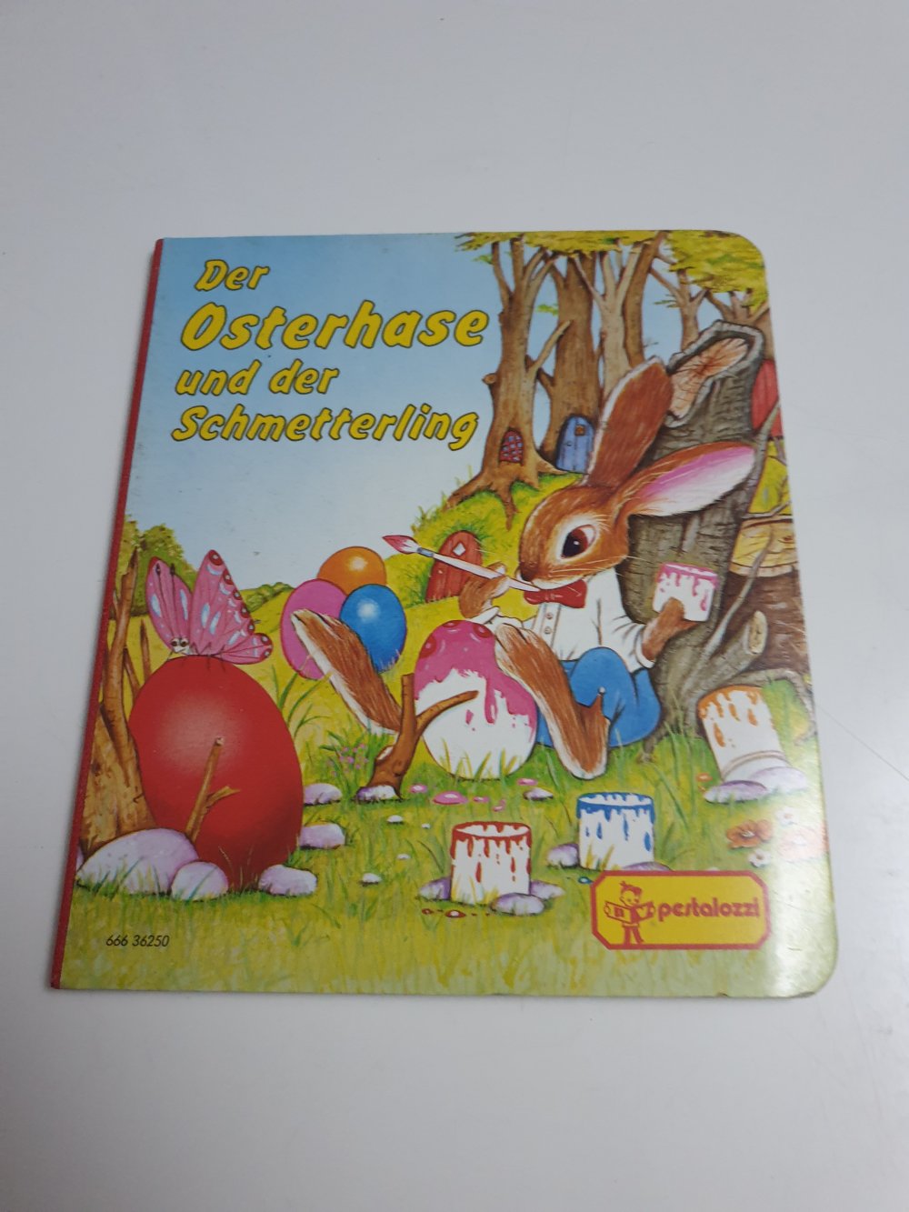 Der Osterhase und der Schmetterling 