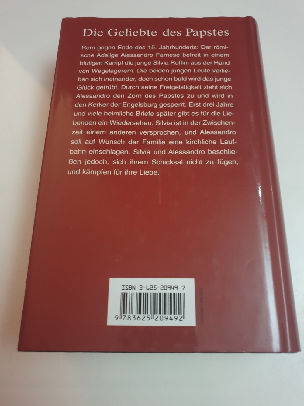 Die Geliebte des Papstes - Frederik Berger