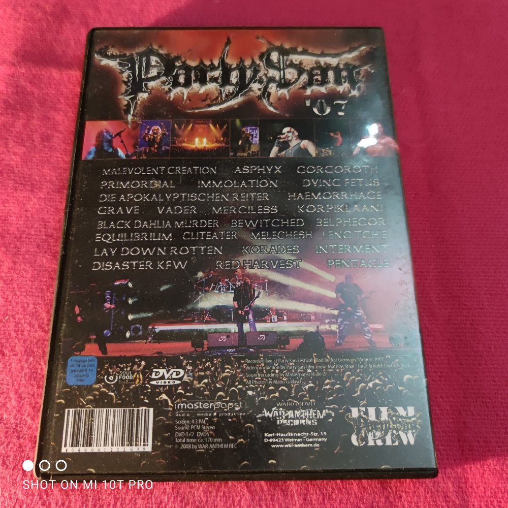 War Anthem Record Promo DVD 2007