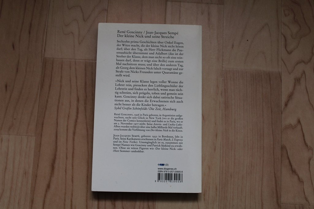 Der kleine Nick und seine Streiche. Goscinny Sempé
